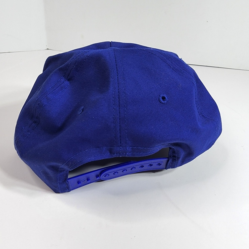 Vintage Cameo "Juliaetta & Troy Markets Meat & Wild Game" Snapback Hat Rope Cap - Picture 6 of 12